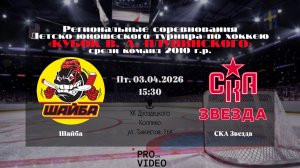 ХК "Шайба" 10 - ХК "СКА Звезда" 10 | 03.04.2026