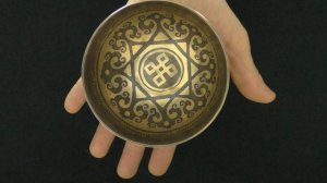 Поющая чаша Premium Диаметр 12,8 см, Фа 352 Гц