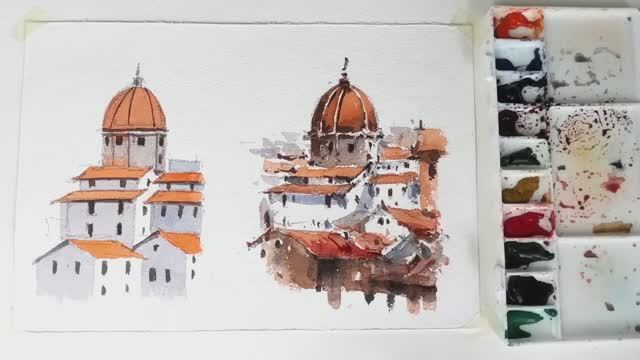 Попробуйте эти 3 способа - как  исправить плохую акварельную картину