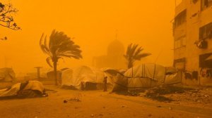 Адски красиво: Крит накрыла песчаная буря с железистой пылью из Сахары