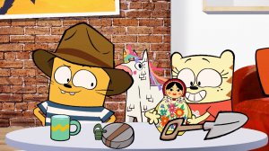 Олли и Мун,  51 серия. Матрёшка на ремонте в России