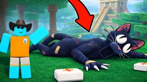 Я СПАС КОТА в игре 99 ночей в лесу Роблокс