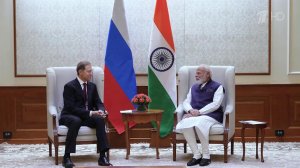 Первый вице-премьер Денис Мантуров встретился с главой правительства Индии Нарендрой Моди.
