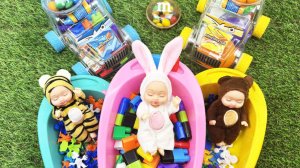 Мультики для девочек про спящих лялек с машинками для них. Мультики для детей и малышам