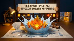 Признаки плохой воды в квартире