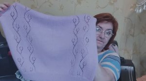 Процессы на час. Спинка джемпера готова.