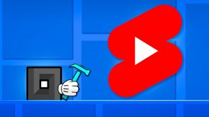 Создал ПОПУЛЯРНЫЕ ШОРТСЫ по Geometry Dash