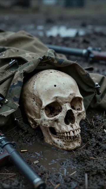 Смерть на поле боя: потерянные души войны #война #смерть #потеря