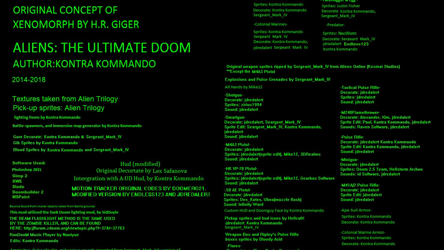 Some DOOM_Ultimate wad/mod.