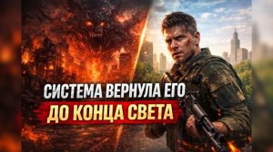 АУДИОКНИГА ПОЛНОСТЬЮ | Система вернула его до конца света | Книга 1 из 4