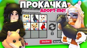 Это ШОК😱Прокачала ИНВЕНТАРЬ в Адопт Ми! Прокачка ИНВЕНТАРЯ ПОДПИСЧИКА Adopt Me | АДОПТ МИ С НУЛЯ