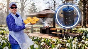 Горячее копчение Адыгейского сыра в коптильне "Бочке" | Вкусный простой рецепт