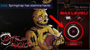 Троллим токсичных выживших с моим Springtrap МАКСИМАЛЬНОГО уровня 🪓 (Bite By Night)