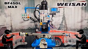 Фрезерный станок по металлу WEISAN BF45GL MAX: СБОРКА! Часть 2.