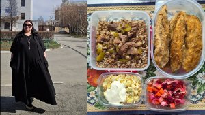 Прогулка 🌿 Мукбанг ☕️ еда из буфета 🤗