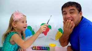 Песенка для детей про фруктовое мороженое от Насти