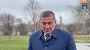 Волгоградцам показали на видео строительство мемориала участникам СВО у Мамаева кургана