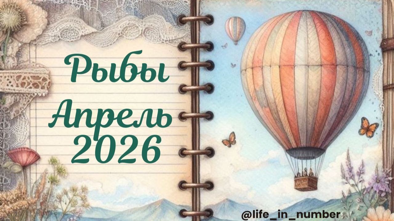 РЫБЫ ♓АПРЕЛЬ 2026🌿
