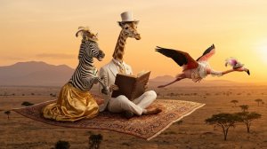 История про зебру Матильду и ее друзей