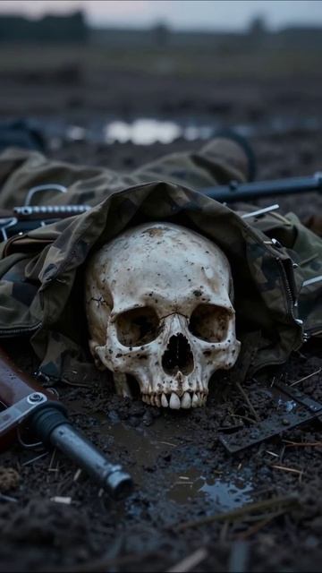 Смерть на поле брани: угнетение и безысходность #война #смерть #разруха