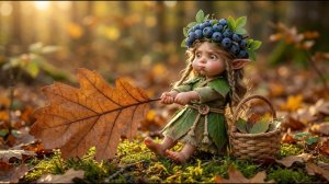 Уютный день в деревне лесных духов 🍄 Маленькие гномы за работой. Мультики для детей, мультики