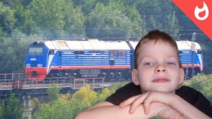 Подборка интересных поездов и хомяк машинист