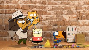 Олли и Мун,  56 серия. Историческая тайна в Египте