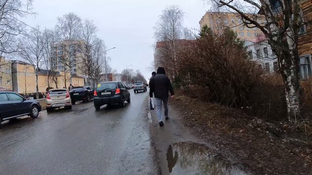 Прогулка по Архангельску. Обводный. Логинова. Ломоносова. Садовая. 01.04.2026