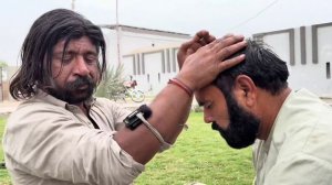 Еще один удивительный успокаювающий массаж головы. Бенгальский баба