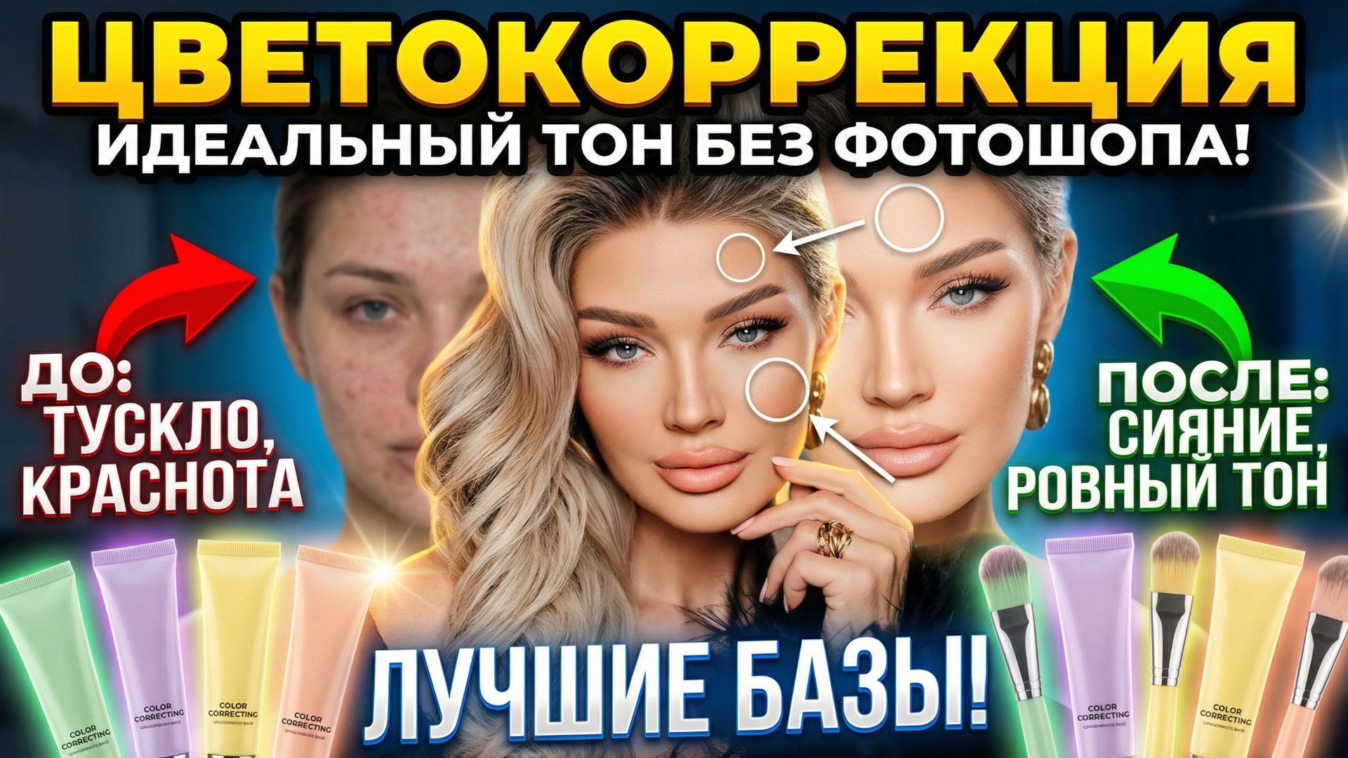 Цветокорректирующие базы | Эллин Святимова