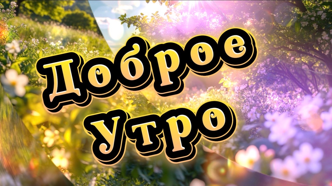 Доброе утро! Песня с добрым утром