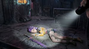 Я нашла забытых персонажей K-pop, охотников на демонов, в заброшенном мире.😜🔥👍