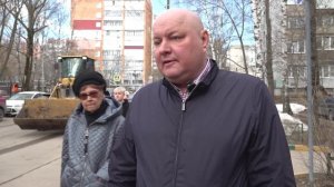 Уборка после зимы проходит в Приокском районе Нижнего Новгорода