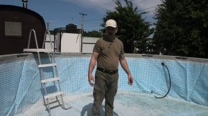 Каркасный бассейн Наконец то лето и пришло время устанавливать свои бассейны