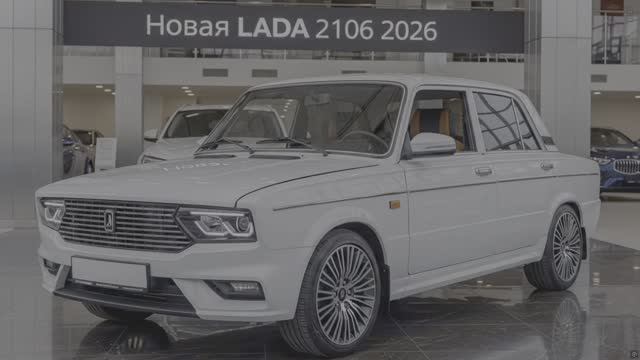 Новая LADA 2106 2026 Легенда вернулась! VAZ 2106 шокирует всех автолюбителей 4K HDR