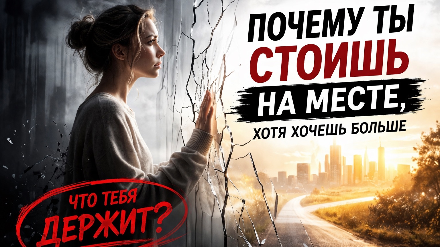 Почему ты стоишь на месте хотя хочешь больше