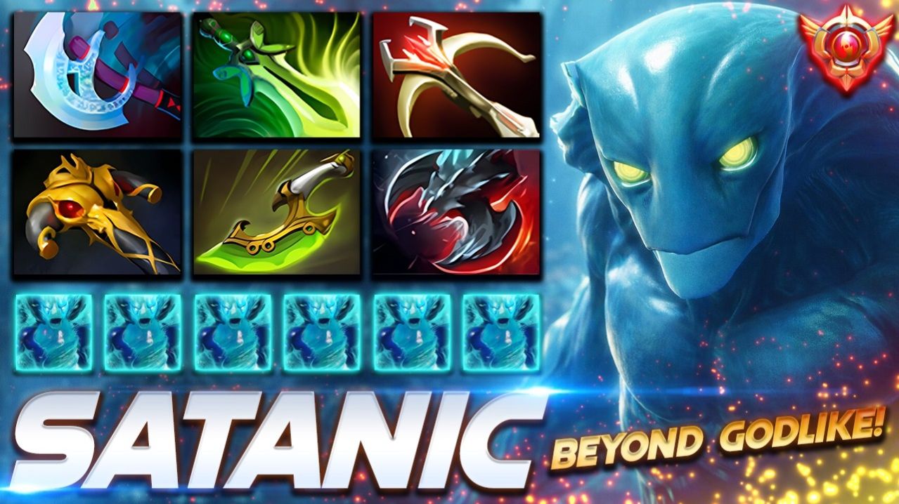 Satanic Morphling Beyond Godlike — профессиональный геймплей в Dota 2 [Смотри и учись]