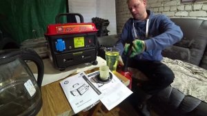 Поехали с соседом за БМВ Х5. Запуск бензогенератора