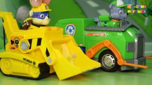 Видео для детей с игрушками Щенячий патруль все серии подряд на русском!