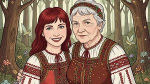 Русская народная сказка "О дружбе подруг, на новый лад"