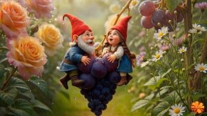 Гномики в лесу 3 серия. Жизнь лесных жителей