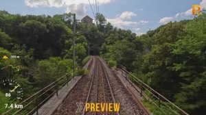 🚄 4К SmartTV ➤ 🌄 Живописная поездка из Анси → Лион-Пар-Дье, Франция! Июнь 2025 г.! 🌄