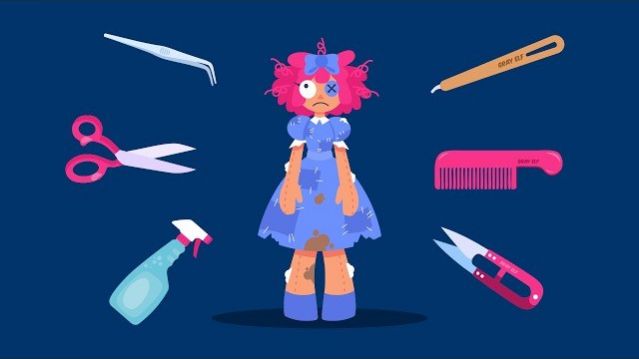 РЕМОНТ КУКЛЫ RAGATHA | АНИМАЦИЯ ВОССТАНОВЛЕНИЯ В THE AMAZING DIGITAL CIRCUS ASMR ЦИФРОВОЙ ЦИРК