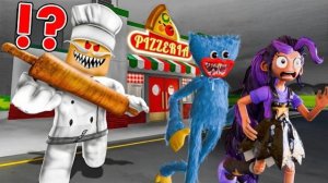 🍕 HUGGY WUGGY ИГРАЕТ В ПРОКЛЯТУЮ ПИЦЦЕРИЮ PAPA PIZZA В ROBLOX (OBBY) — ЭПИЧНОЕ ПРИКЛЮЧЕНИЕ