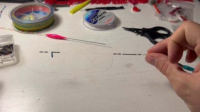 Оснастка херабуна на весеннего карася