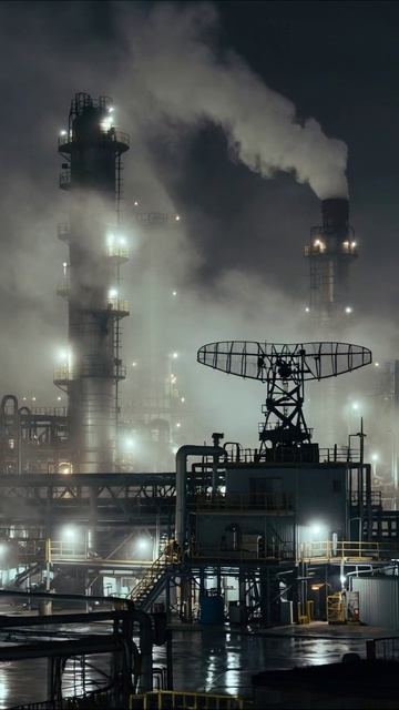 Тень разрушенной мечты: жизнь под небом завода #экология #промышленность #прошлое