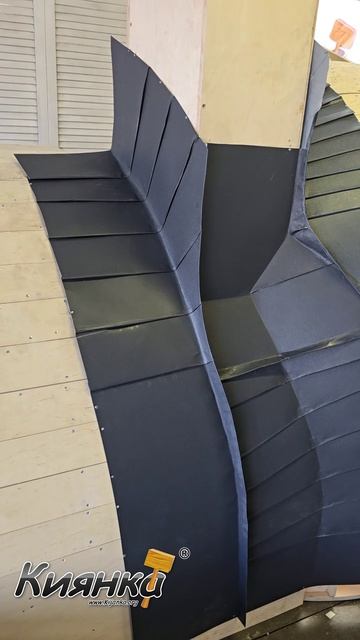 Сложный узел в фальцевой технологии