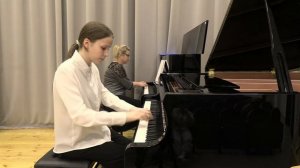 Д.Шостакович Концерт № 2 фа-мажор, 3 часть. Шиванова Елисавета