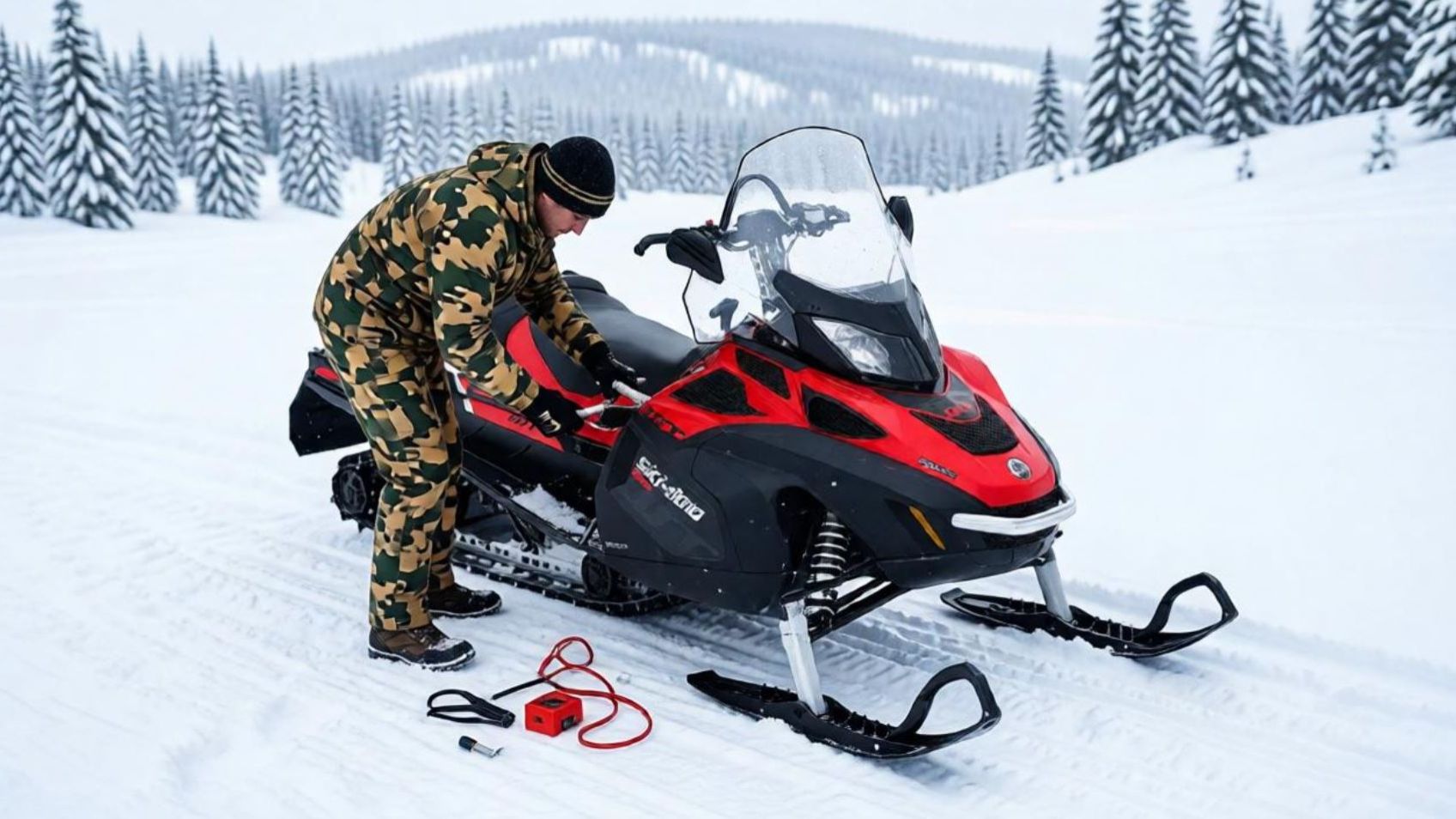 Снегоход Ski Doo Skandic WT 900 ACE ! Не держит обороты!!! Чеку выдергиваешь едет как новый!!!