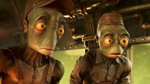 Oddworld: Soulstorm-9 часть  Oddworld Эйб главный герой спасает  собратьев-мудоконов